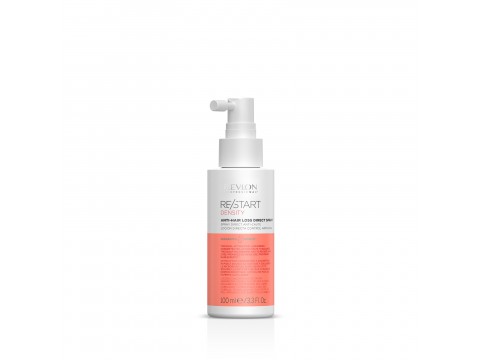REVLON RE/START™ ANTI-HAIR LOSS DIRECT SPRAY –dvigubo poveikio plaukų purškiklis,padeda sumažinti plaukų slinkimą, sustiprina plaukų struktūrą ir atgaivina trapius plaukus. (100 ml)
